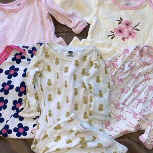 0-6 MONTH GIRLS NIGHT GOWNS